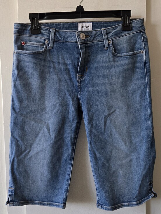 Hudson Jeans Pants - Hudson Jeans Light Blue Denim Pocket Jacket